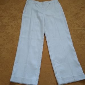 New 🎀 Ralph Lauren linen high waist lined wide leg trouser pants
